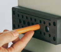 Guías para cables sin conectores 