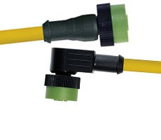 Conector cilindirico MQ12