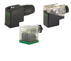 Conectores de electroválvula