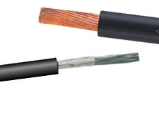 Cables con cubierta de goma